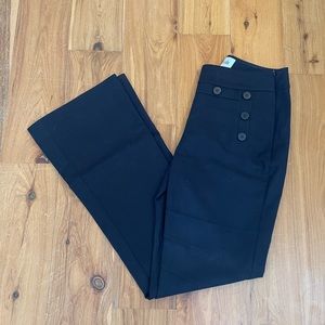 Cabi side zip sailor navy pant. Size 2
